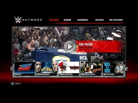 Exploring the PS3 Version of the WWE Network App
