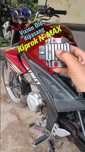 INSTALLING THE NMAX KIPROK ON AN OLD VIXION MOTORCYCLE #kiprok #nmax #oldvixion