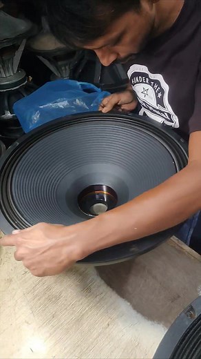 Jazz 18" pro model J18100nd 1000mm in out voice coli paper spider full repair 6 Omh made in China repair contract bd Whatsapps number Call now #qwchina #viralpost2025シ #bdreels #reelsvideoシ #sale #postviralシ #fbreels2025ツ #bdreels #viralpost2025シ #jazzmusic | Rony Service Center BD