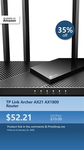 TP Link Archer AX21 AX1800 Router