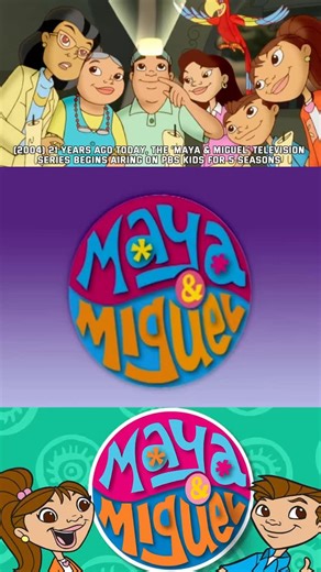 6.5K views · 543 reactions | (2004) 21 years ago today, The ‘Maya & Miguel’ television series begins airing on @PBSKIDS for 5 seasons #pbskids #whyy #nostalgia #2000s #childhood #childhoodshows #MayaandMiguel | Mair Slime | Facebook