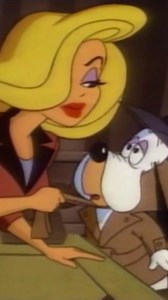 Toon Raider on Instagram: "Business is slow at Droopy & Dripple, Private Eyes until a mysterious blonde walks through the door in Droopy (Tom and Jerry Kids), S01E32 "The Maltese Poodle" (1990). #droopy #saturdaymorningcartoons"