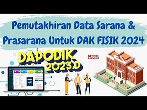 Guide to Updating Facilities and Infrastructure Data in the Dapodik Application Version 2023.d Ph...