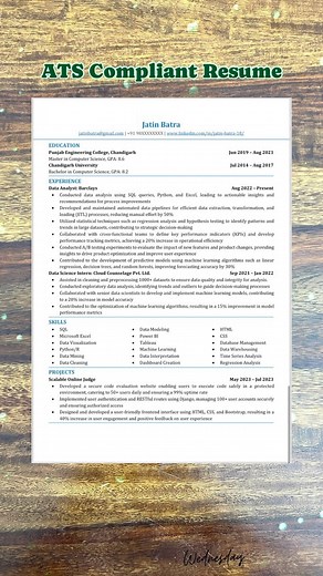 Interview Preparation on Instagram: "Screenshot this 🤳 and share it with a friend who may need it 🔥 ATS compliant formatting is not something difficult but keeping things simple. Choose a simple font, simple colour, and readable font sizes. Just make sure your content is also perfect because formatting is just 20% of ATS Optimization. - - - - - - - - - - - - - - - Innovative startup Mployee.Me is committed to assisting job searchers in overcoming the obstacles presented by Applicant Tracking S