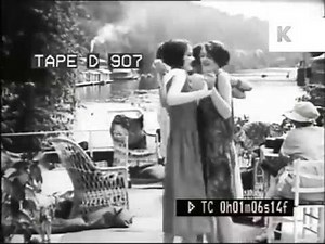 Roaring Twenties Party, Flappers Dancing, Ukulele, 1920s