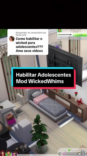 Respondendo a @Keyla julie Como Desbloquear Adolescentes no Mod WickedWhims - The Sims 4 #thesims4 #thesims #thesims4mods #thesimsmods #wickedwhims #thesims4wickedwhims #wickedwhimsmod #wickedwhimssims4 @Keyla julie