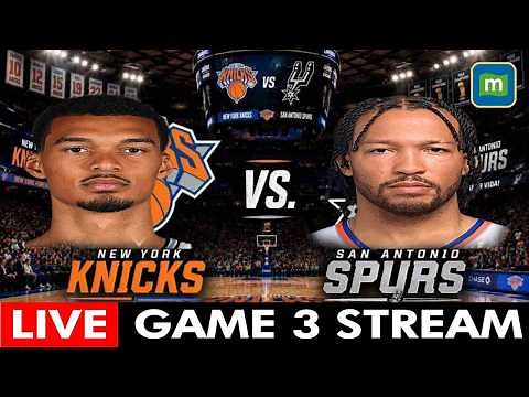 Knicks vs Spurs LIVE Stream: New York Knicks vs San Antonio Spurs - Game 3 LIVE | NBA Finals 2026