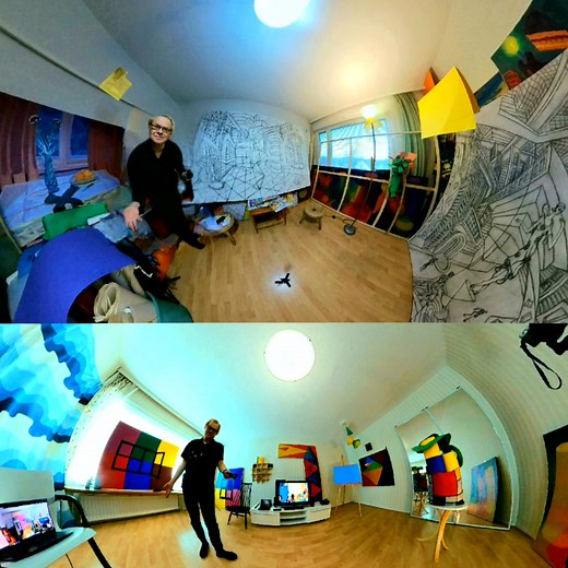 Making off "Sketches of Space" series, manipulated digi architecture to create new modernistic haptic virtual futuristic spatiality in to the widen reality of synaesthetic mind games... | Juha Rautio