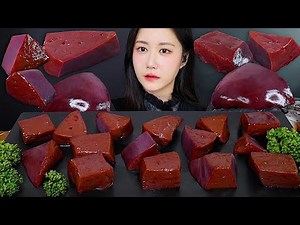 Crunchy Raw Liver❤️☺️ Fresh Raw Beef Liver | eating show | mukbang asmr