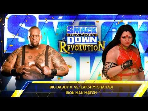 WWE LIVE MATCH : LAKSHMI SHAHAJI VS BIG DADDY V | WWE RAW MATCH 288