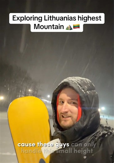 Discover Skiing Fun at Aukštagirė Ski Area in Lithuania