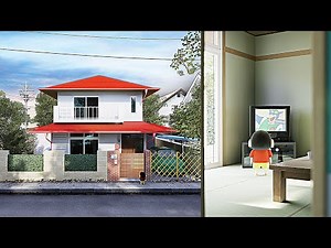 짱구는못말려 짱구네 집 Crayon Shin chan House