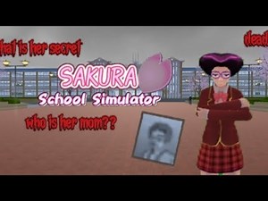 WHO IS MAKI'S MOM?? UNCOVERING SECRETS OF MAKI SHIROYAMA.||SAKURA SCHOOL SIMULATOR||NYAH ICHI