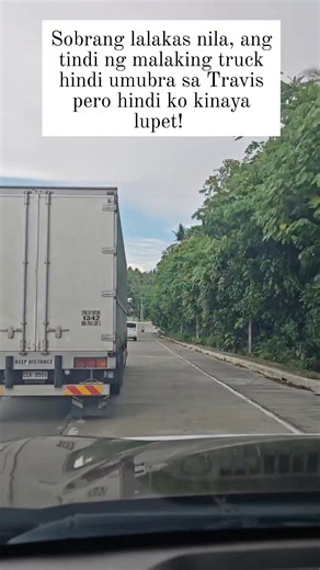 Sobrang lalakas nila, ang tindi ng malaking truck hindi umubra sa Travis pero hindi ko kinaya lupet! @follower @highlight @topfans @everyone | Edel Sicad Villafuerte