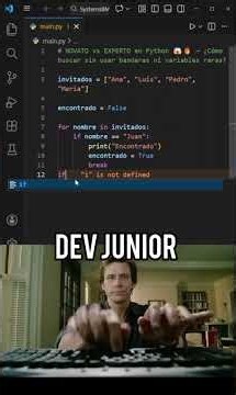 NOVATO vs EXPERTO en Python 🔥¿Cómo buscar sin usar banderas? #pypシ #python #coding #dev #code