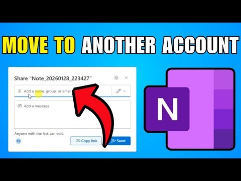 How To Move A OneNote Notebook To Another Account (2026) (Best Method)