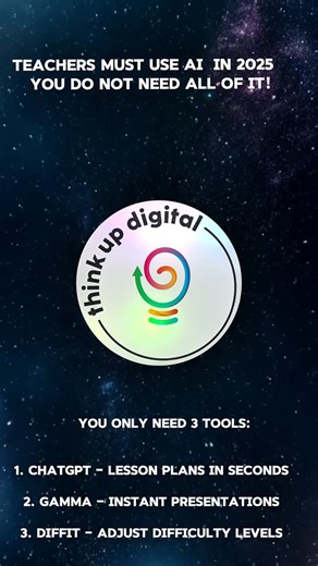 Think Up Digital on Instagram: "Follow us for more useful info 🚀# AIinEducation #DigitalSkills #EdTech2025 #TeacherTools #AItools #ErasmusPlus #FutureOfLearning"