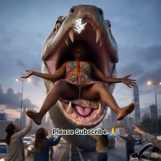 Giant Python Enter City #trending #youtubeshorts #ai #horror