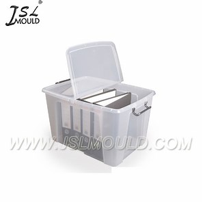 [Hot Item] Injection Plastic Mould for Flip Top File Storage Tote