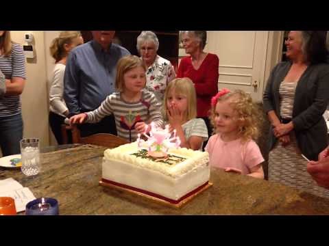 Lotus Flower Magic birthday candle