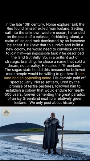 How a clever Viking marketing trick led to one of historys most confusing maps. #history #vikings #historyfacts | Historical Marvels
