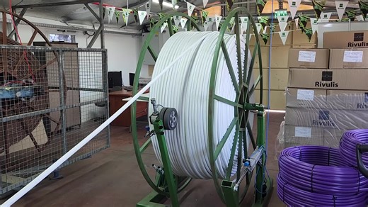 1.6K views · 29 reactions | Making installation easier – thanks to a new automated assembly line installed in Israel, Rivulis can now offer Supertif, pre-assembled on white LDPE hose, along with the option to also pre-install complete with 3x5 hose and dripper peg for each dripper. Available in selected geographies only. #rivulis #dripirrigation #innovation #supertif #dripline | Rivulis Irrigation | Facebook