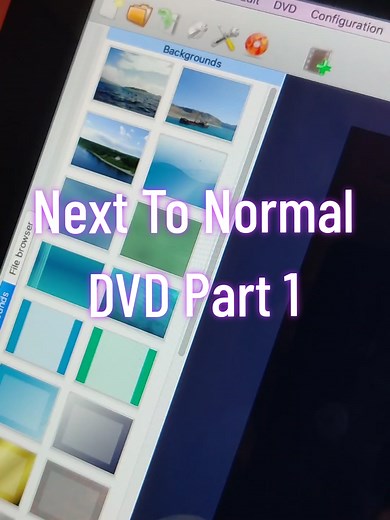 Next To Normal DVD Part 1 I used DVDStyler to make the DVD and VLC to convert the video to MP4 to MPEG-2 so that DVDStyler won't convert it during the burning process. I tried adding subtitles to it but one part of the song it's just another day just made me give up maybe I'll try again as I was pulling an all nighter and my brain wasn't all there lol #nexttonormal #musical #nexttonormalproshot #dvdstyler #musicaltheatre