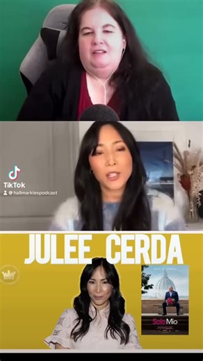 Julee Cerda tells us all about the great Solo Mio cast (podcast interview) Link in bio @rachels_reviews @juleecerda @solomiomovie @angel | Hallmarkies Podcast