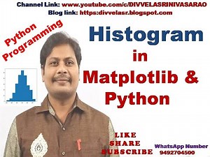 Histograms || Histograms in Python || Histograms in Matplotlib || Histogram || Matplotlib || Python