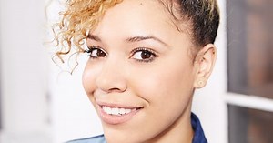 Faux Hawk Curly Hair DIY