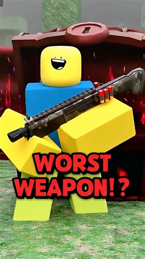 This Weapon Only Deals 1 Damage in 99 Nights!