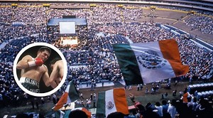 ¡Hace 31 años! JC Chávez hacía historia frente a más de 130 mil personas en el Estadio Azteca