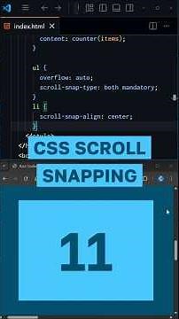 CSS Scroll Snap with No JavaScript