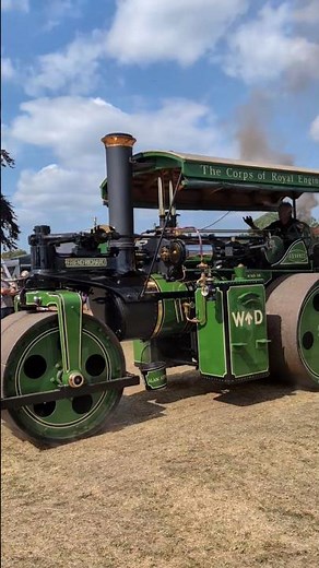 Steam Roller #steam #steamengine #steamroller #heritage #heavymachinery #construction #machine