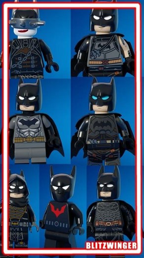 All 7 LEGO Batman Skins in Fortnite 🦇
