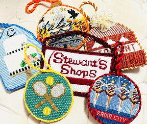 Needlepoint Canvas Christmas Ornament Finishing Service - Etsy