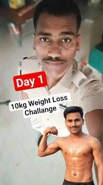10kg Weight Loss Challange Day 1 #howtoloseweight #weightloss #krbiswajit #odishapolice #exercise