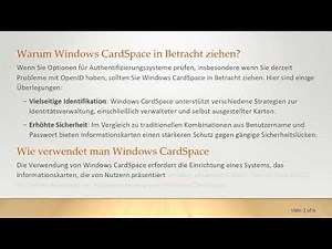Verständnis von Windows CardSpace: Eine Lösung für Authentifizierungsprobleme