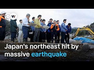 Powerful 7.6 magnitude earthquake hits Japan's northeast, sparking tsunami warnings | DW News