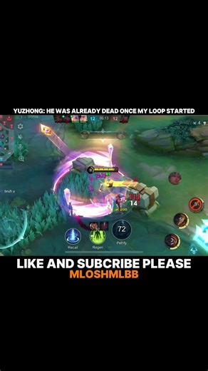 YUZHONG : HE WAS ALREADY DEAD ONCE MY LOOP STARTED | YUZHONG EXP LANE GAMEPLAY #mlbb