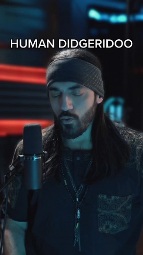 Innovative Human Didgeridoo Performance