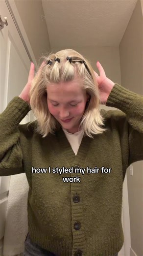 a tutorial on what I did my hair for work today!! this one is a more basic style but thought I would start to document them! • • #fyp #teachersoftiktok #teacher #creatorsearchinsight #reel