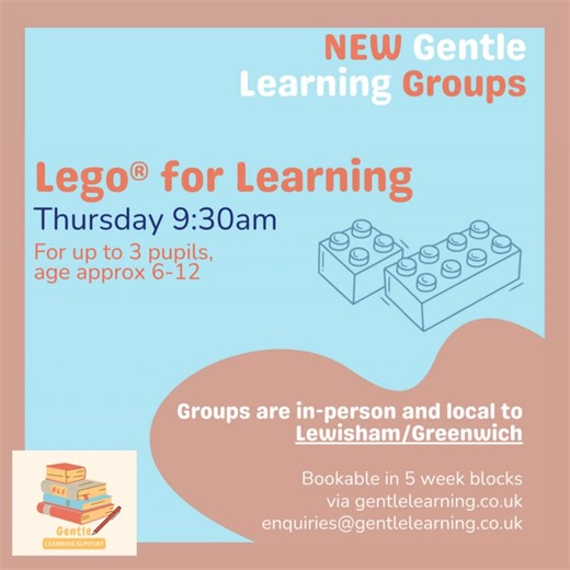 Discover Lego for Learning: Enhance speech, social, and literacy skills with fun! #LegoLearning #ChildDevelopment Book Your Place Here: https://www.gentlelearning.co.uk/shop/p/lego-for-learning | Gentle Learning Support