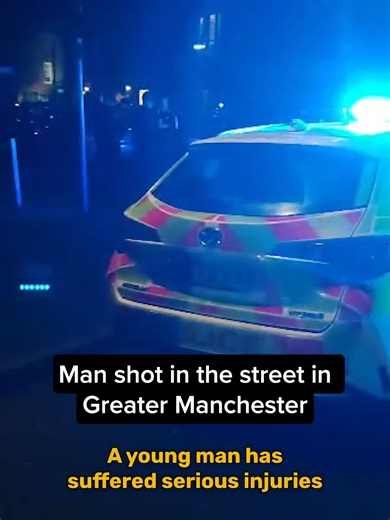 Shooting Incident in Urmston, Greater Manchester