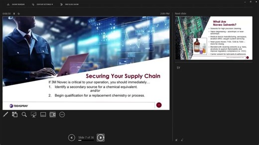 PFAS-Free Alternatives That Perform | Webinar | Chemtronics | Performance Technologies Group, Inc.