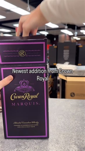 Auburn Spirits on Instagram: "Crown Royal Marquis is here for a limited time. This new blended Canadian whiskey is finished in Caribbean rum casks, delivering a smooth, rich profile with subtle sweetness and a silky finish. Bottled at 40 percent ABV, it is great neat, on the rocks, or in cocktails. A must try for Crown Royal fans before it is gone. #auburnspirits #celebratelocal #crownroyal #whiskeylovers #liquorstore"