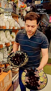 948K views · 5.6K reactions | *PREMIUM BLACK DINNER SET 33PIECES*...