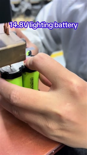 14.8V lighting battery #lithiumbattery #batterypacks #batteryfactory #Worldpower #lightingbattery