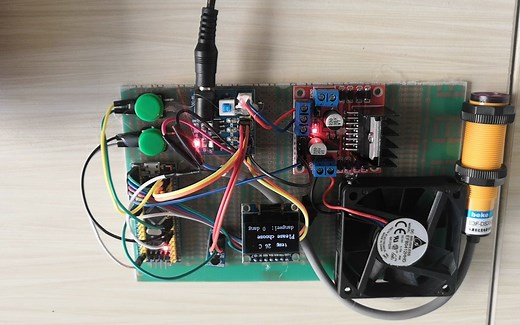 一款基于STM32的智能电风扇 自动控制