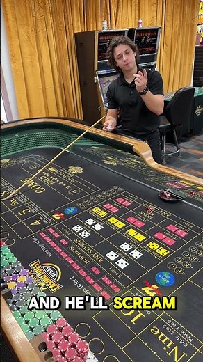 This bet looks smart but it's one of the worst on Craps...